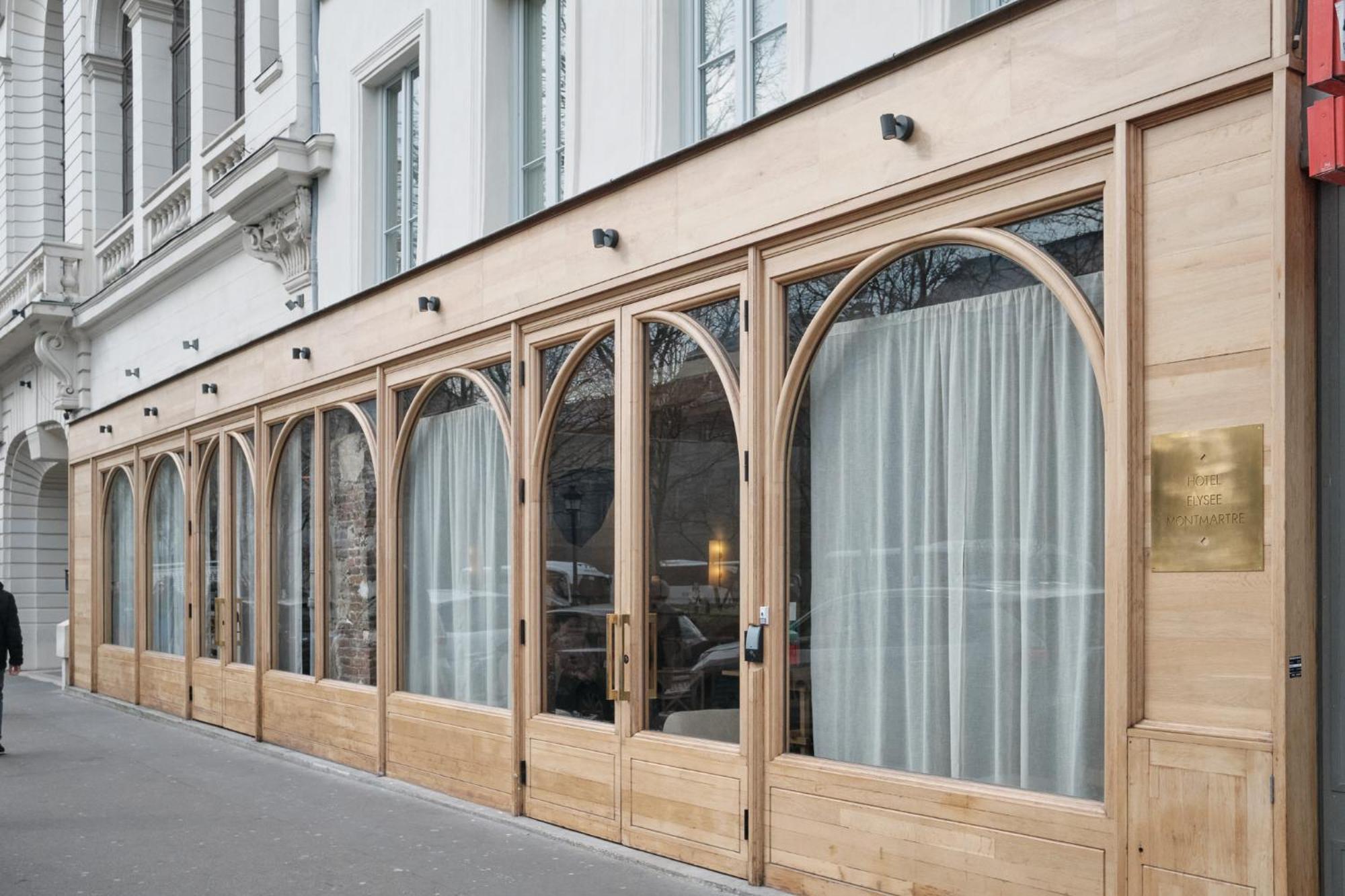 Elysee Montmartre Hotel ปารีส ภายนอก รูปภาพ